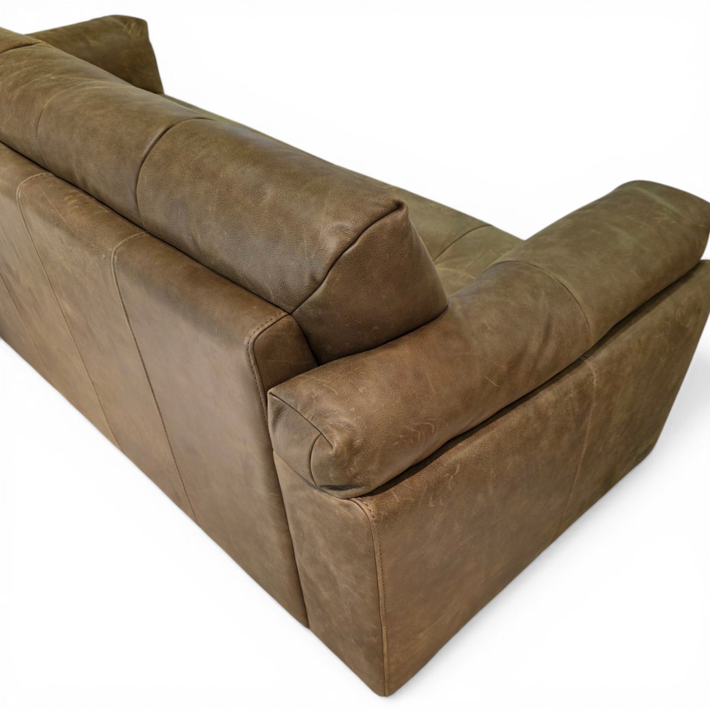 Theo Brown Vintage Leather - 3 Seater Sofa