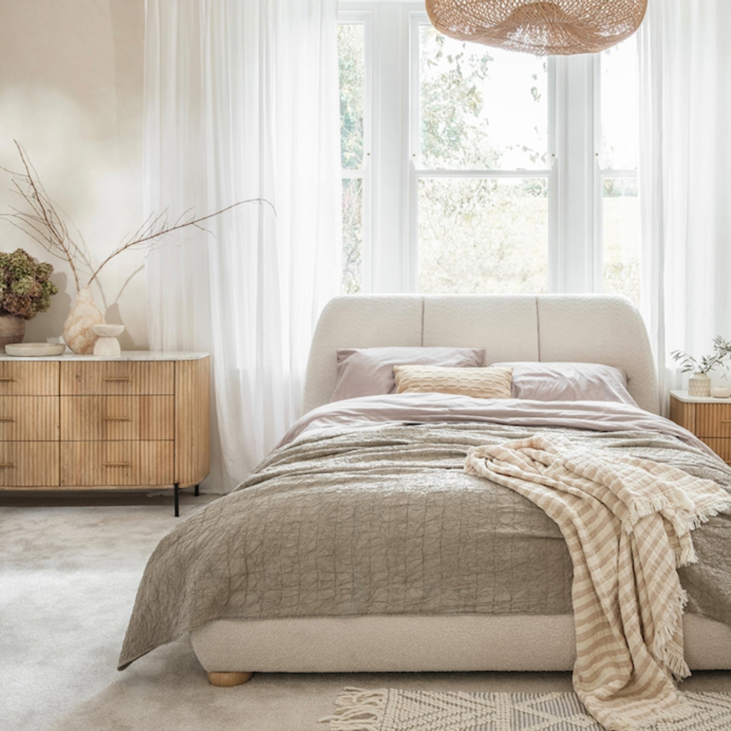 Marble Flute Bedroom