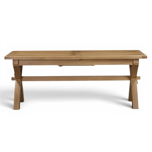Harrogate Cross Leg Extending Dining Table