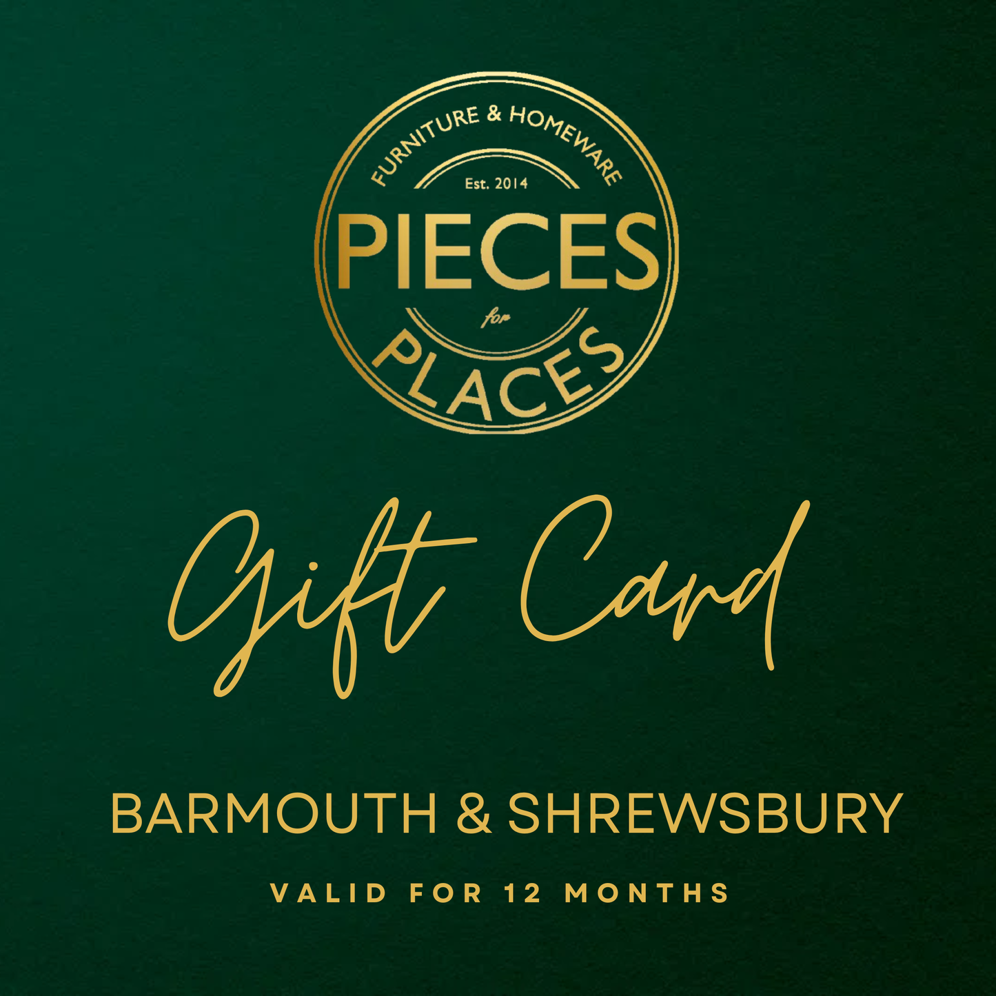 Pieces For Places Gift Card