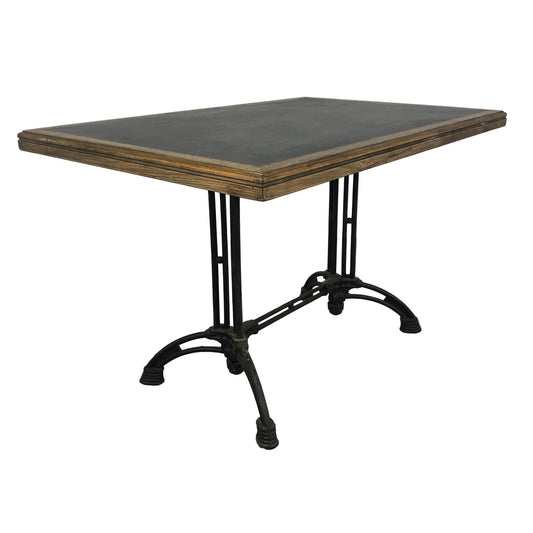 Oyster Rectangle Table with Zinc Top - Pieces For Places