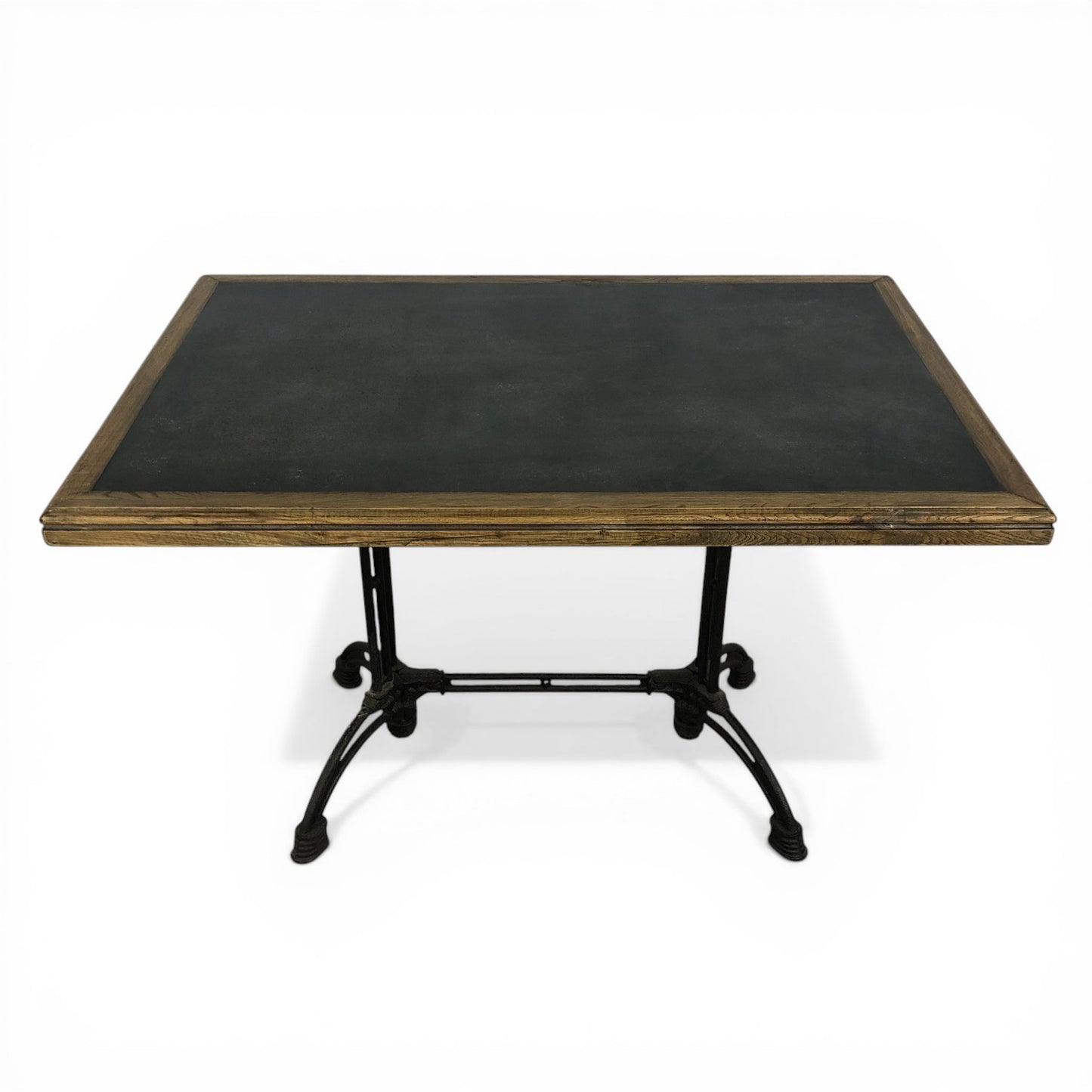 Oyster Rectangle Table with Zinc Top