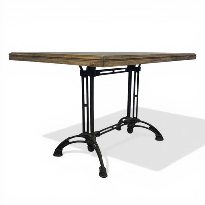 Oyster Rectangle Table with Zinc Top