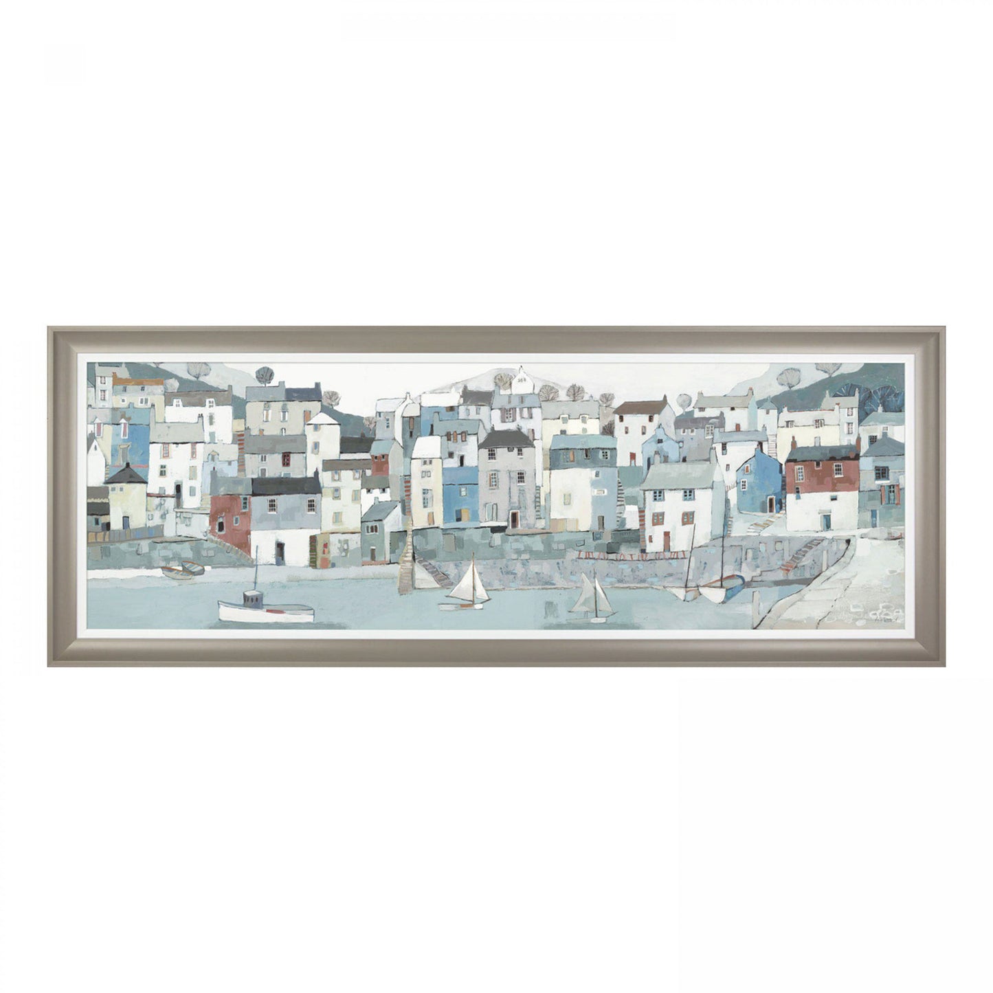 Shoreline Framed Canvas