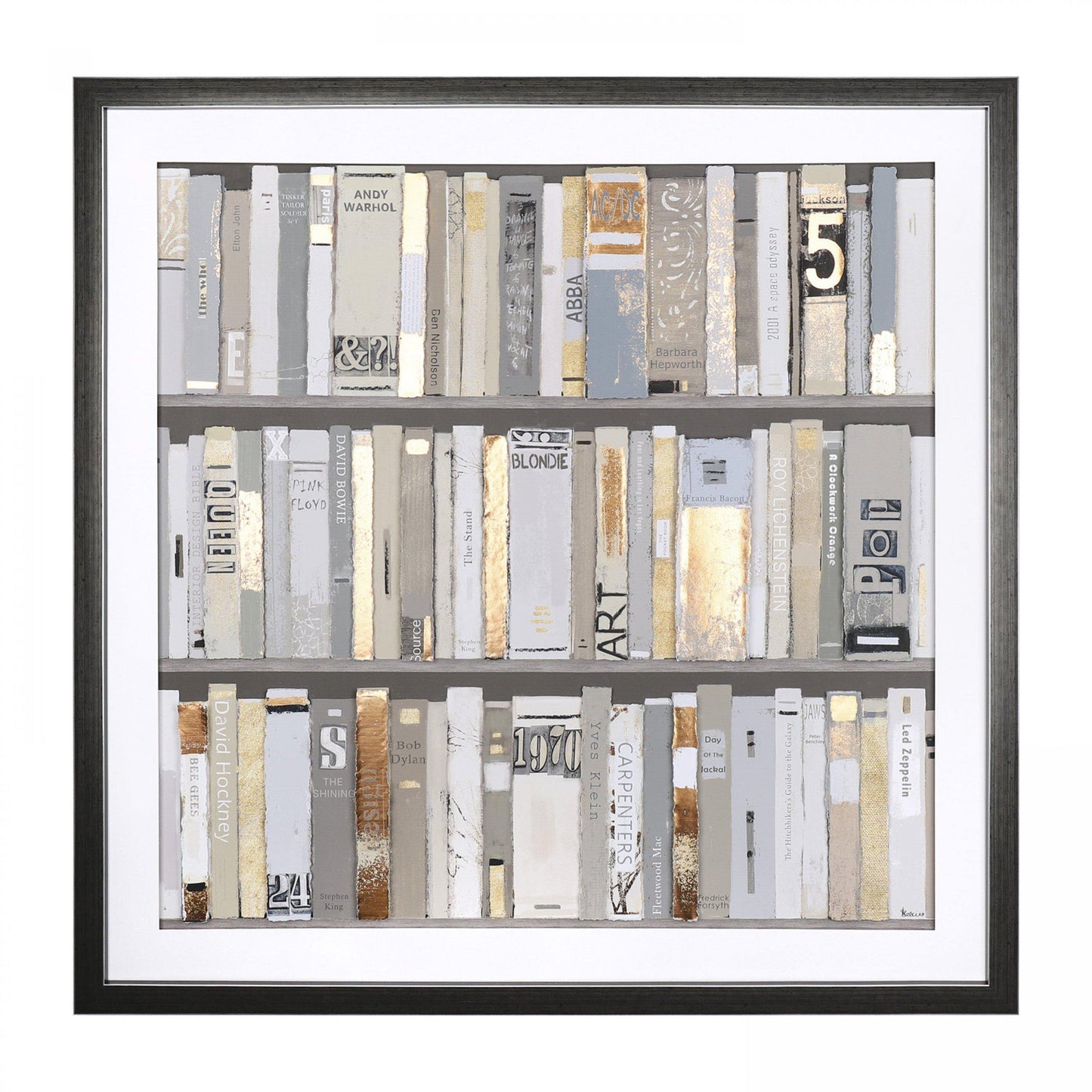 The Library Framed Art