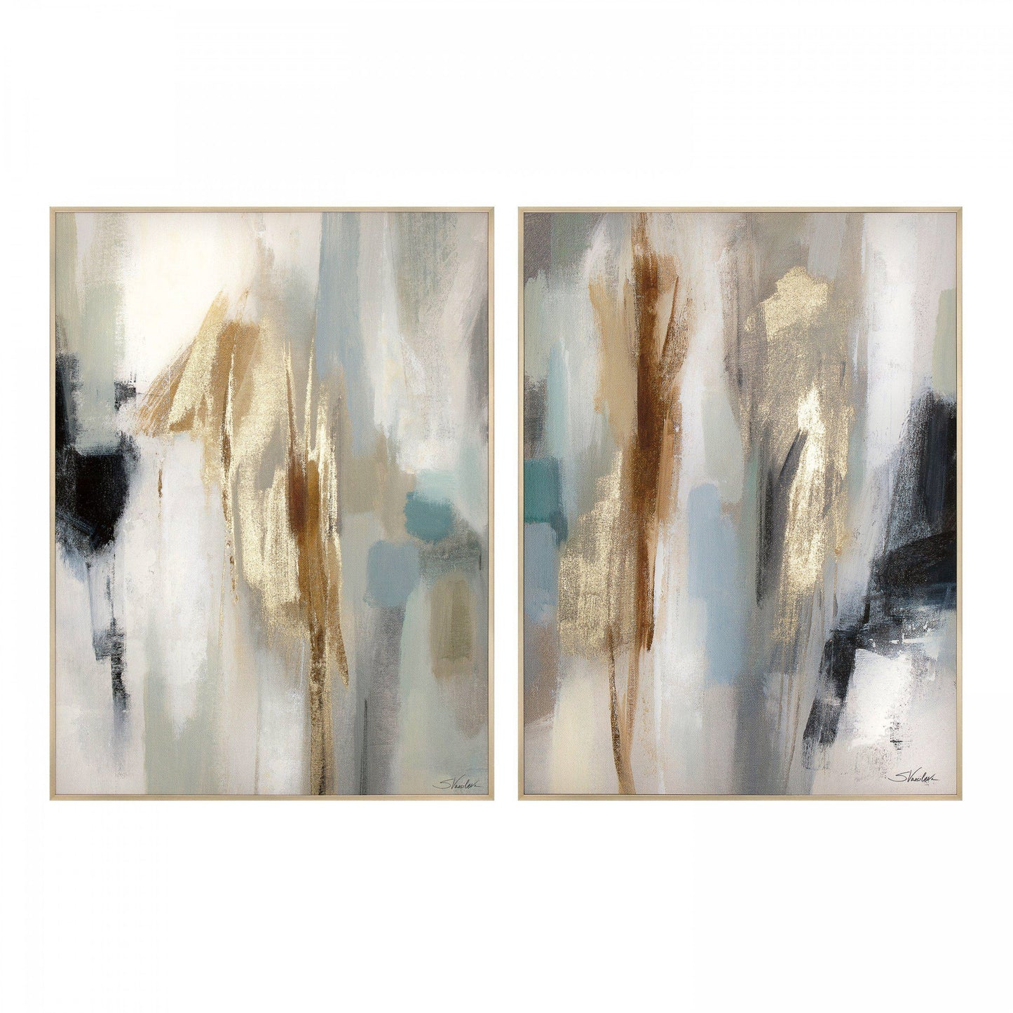 Inspired Framed Canvas Set of 2