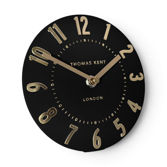 Mulberry Mantel Clock Noir
