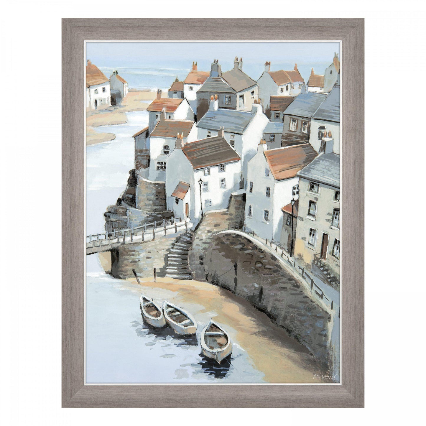 On the Headland Framed Canvas