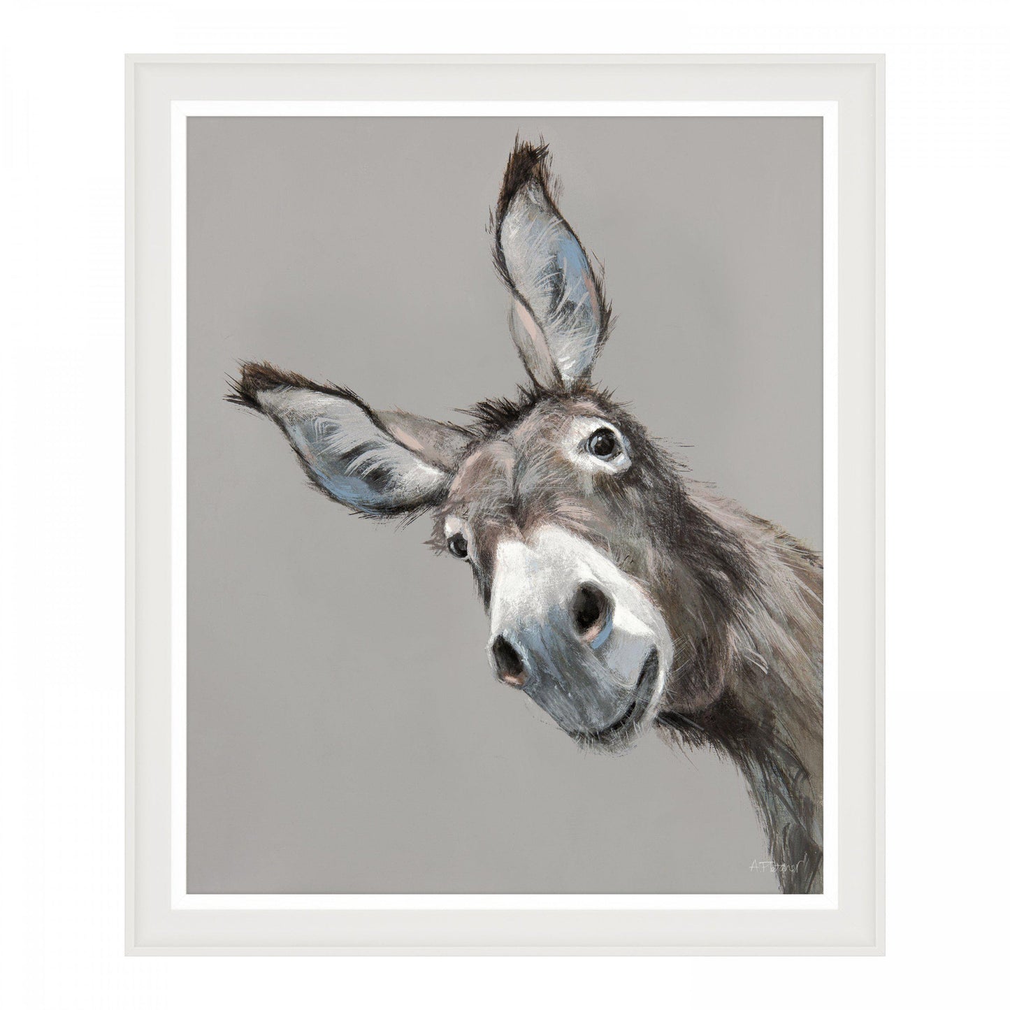 Reggie Framed Canvas