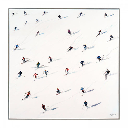 Downhill Framed Art