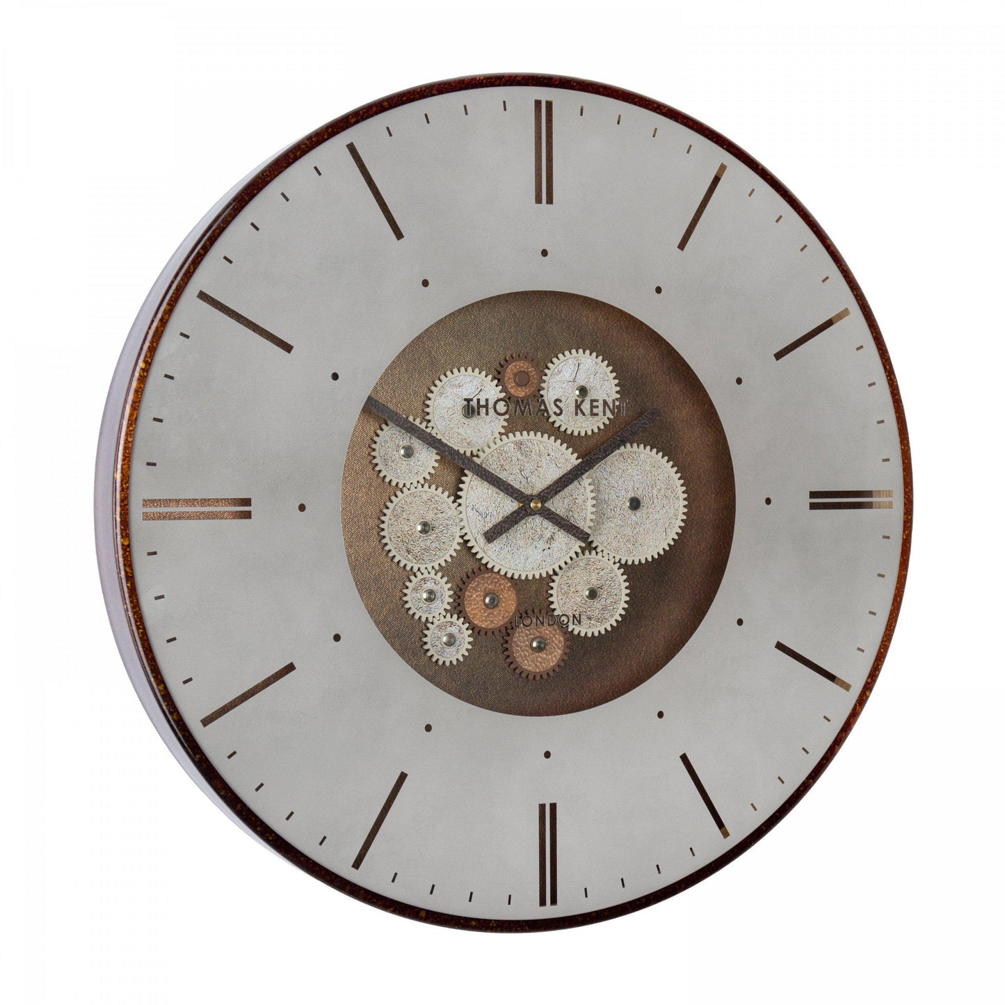 Clocksmith Wall Clock Cog Bronze