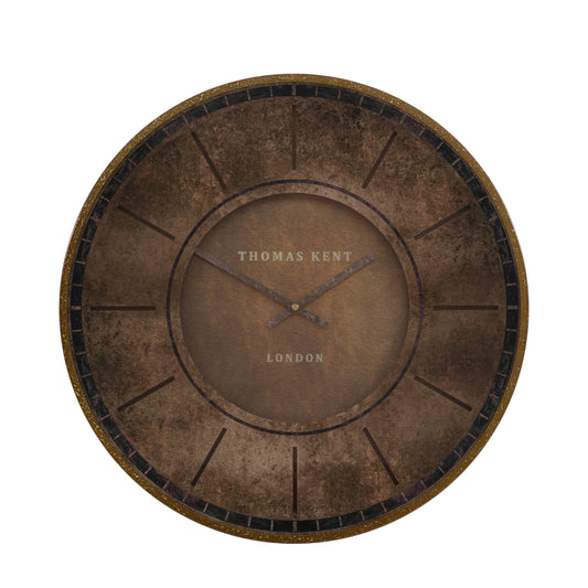 Florentine Wall Clock Leather