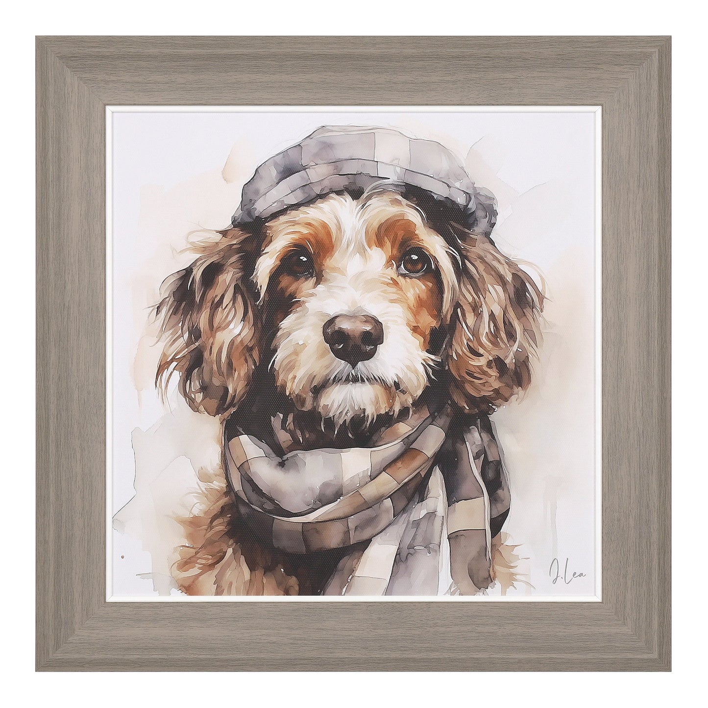 Archie Framed Canvas