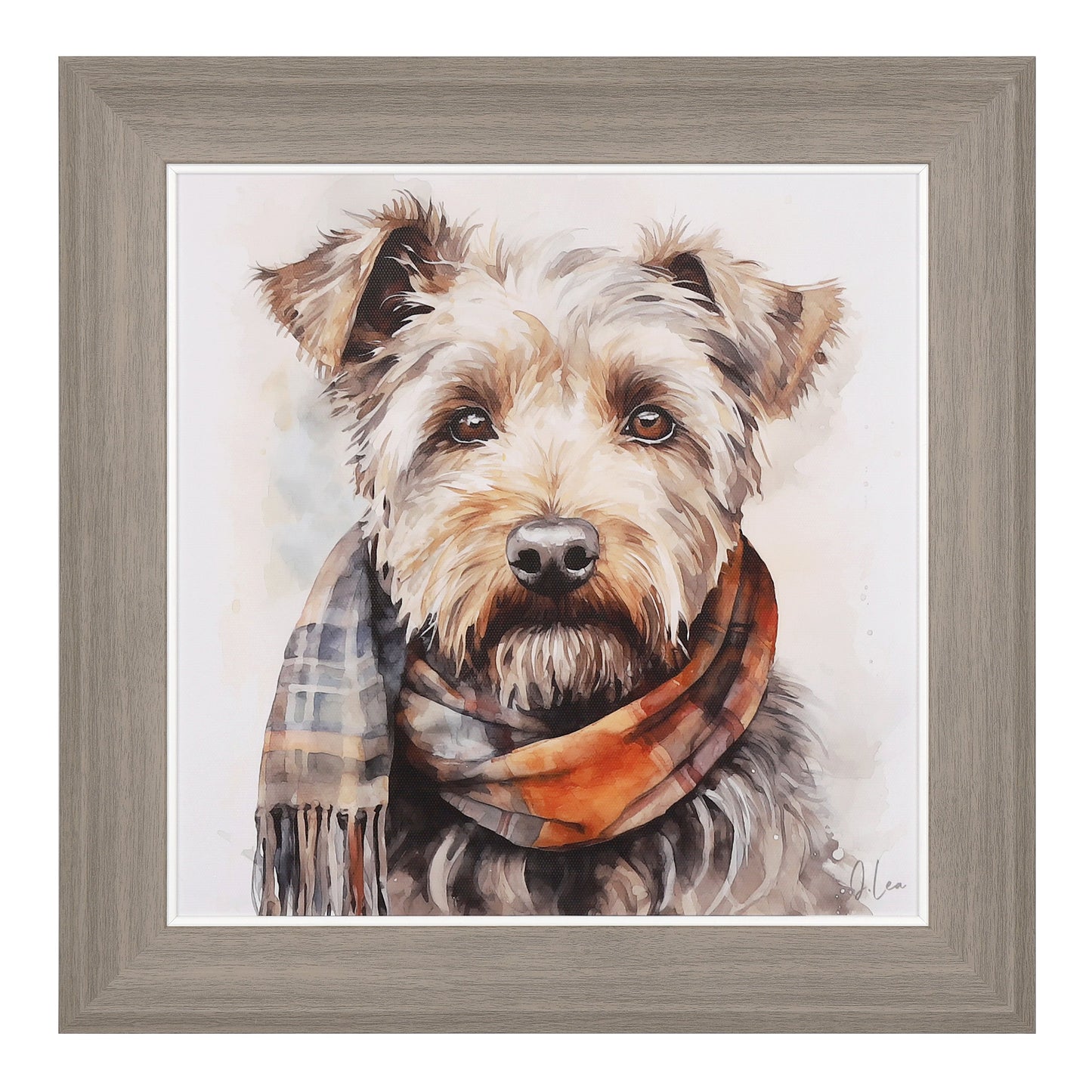 Teddy Framed Canvas