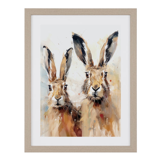 Hattie and Harold Framed Art