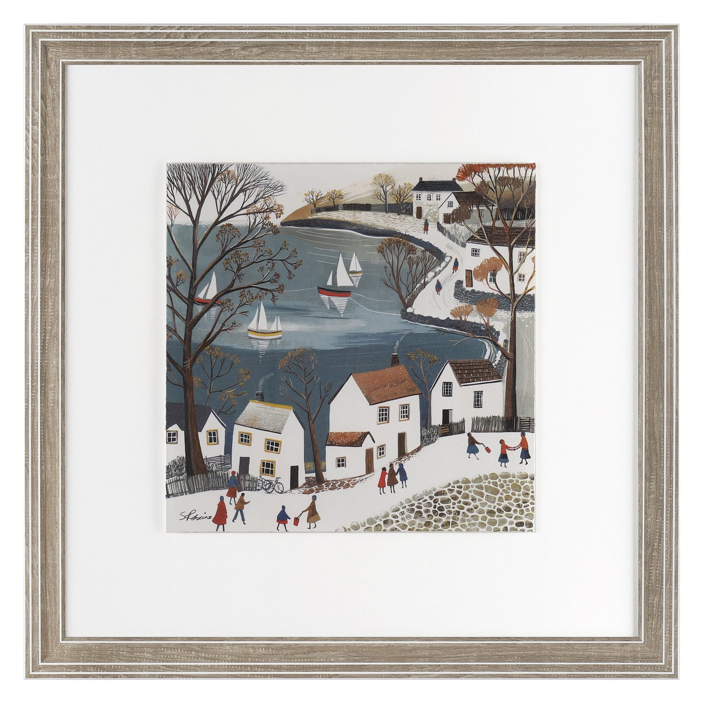 By the Bay Framed Art