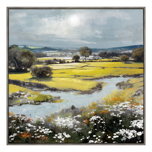 Summer Splendour Framed Canvas