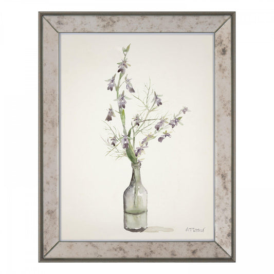 Amethyst Orchids Framed Art