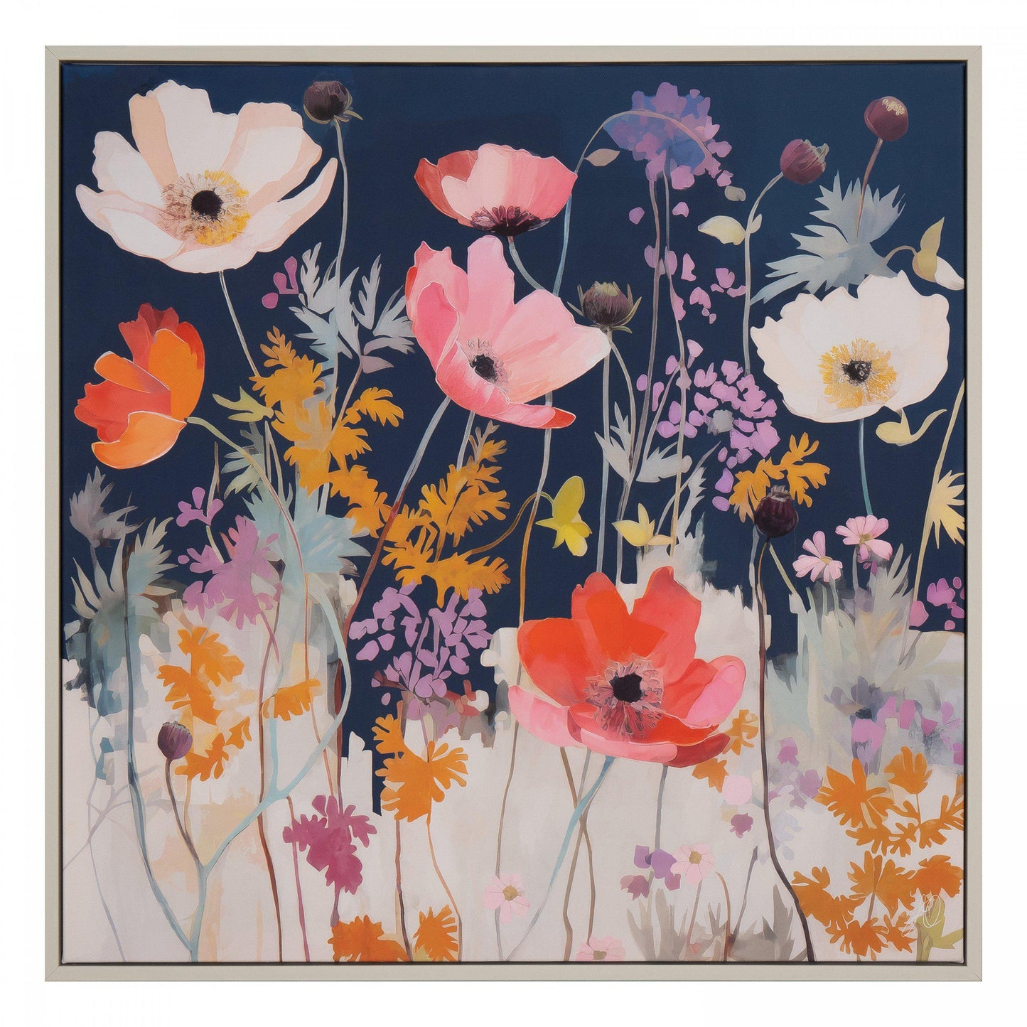 Modern Mix Framed Canvas