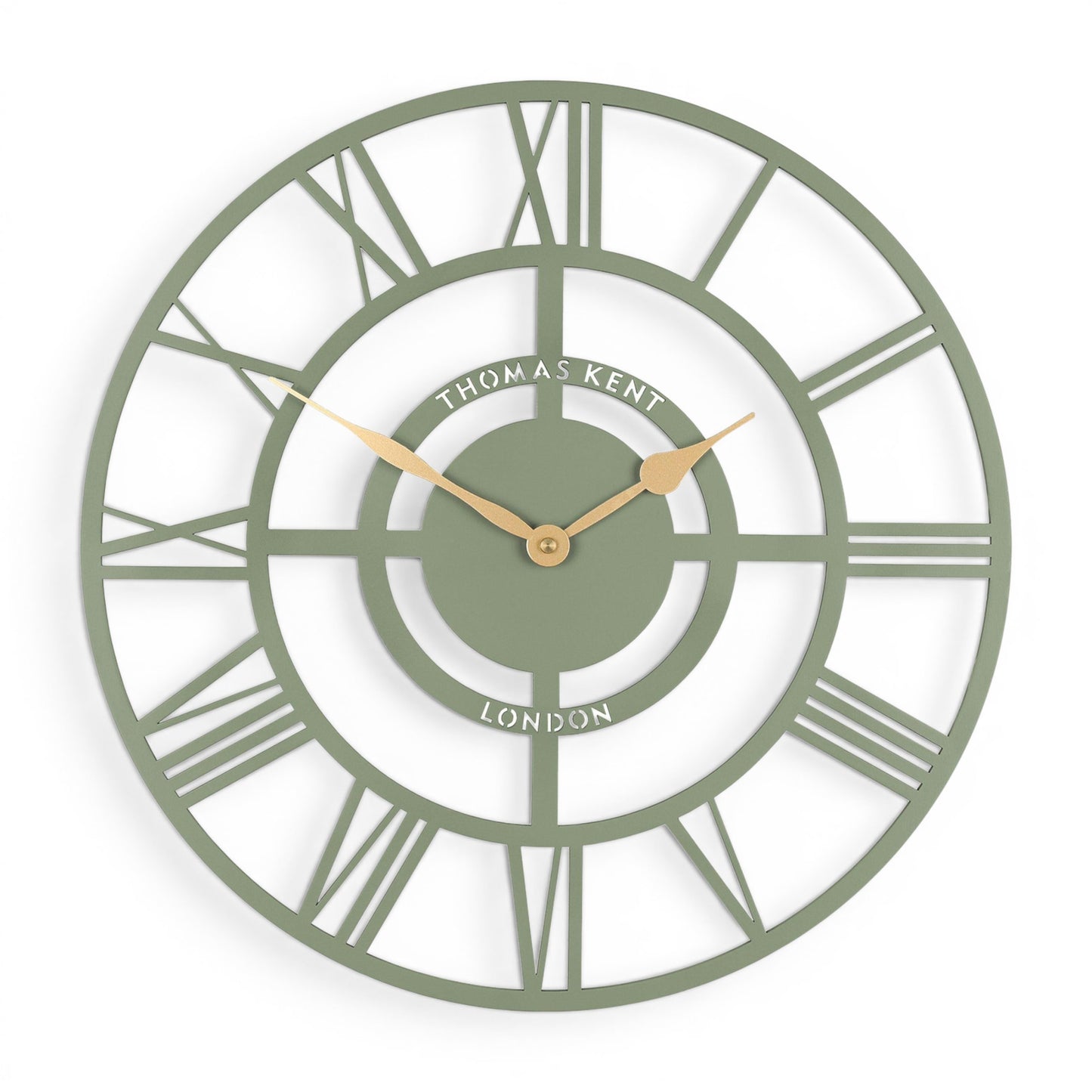 Bright Star Wall Clock Olive