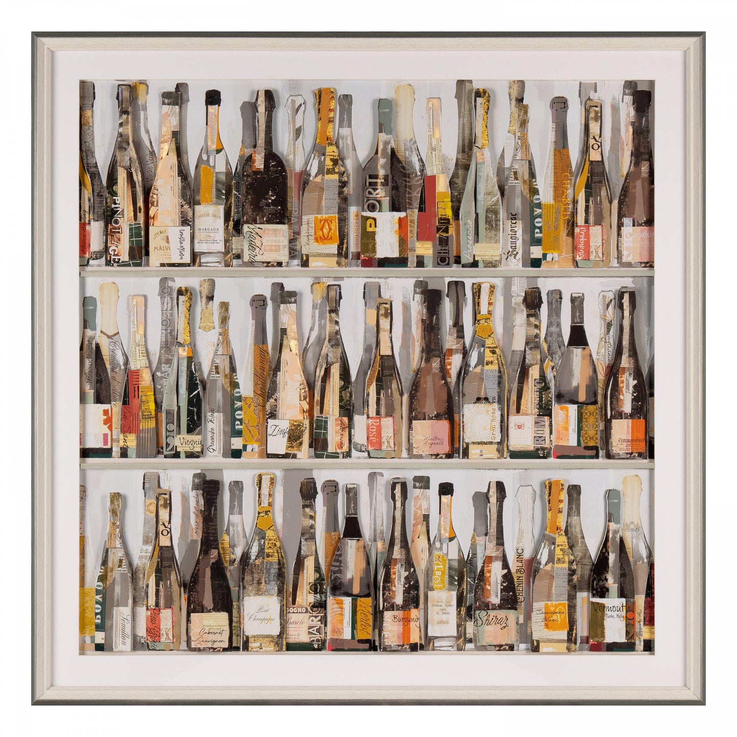 Wines Of The World Framed Art