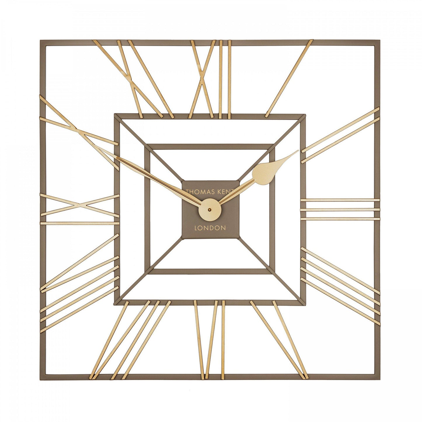 Summer House Wall Clock Square