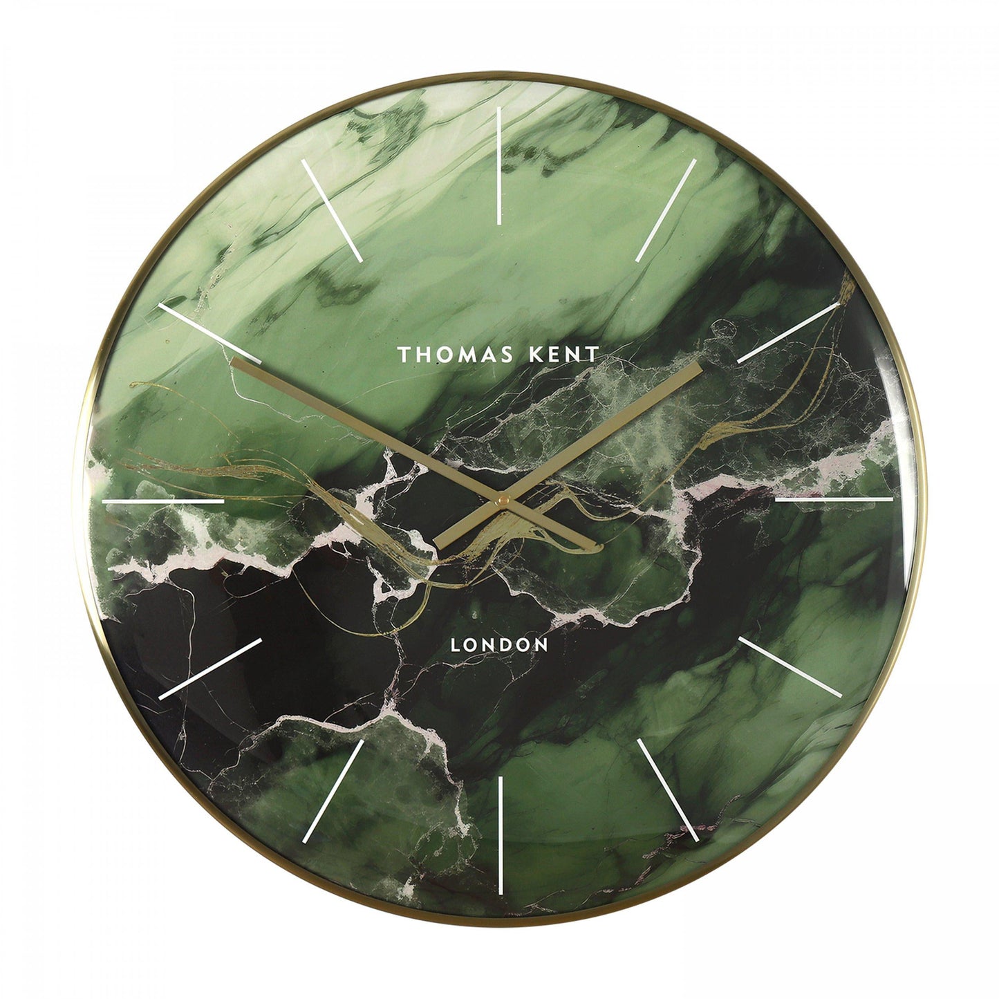 Oyster Wall Clock Emerald
