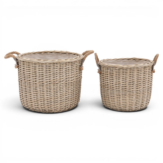 Paraiso Round Baskets Set of 2