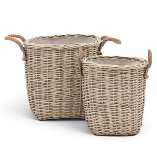 Paraiso Square Baskets Set of 2