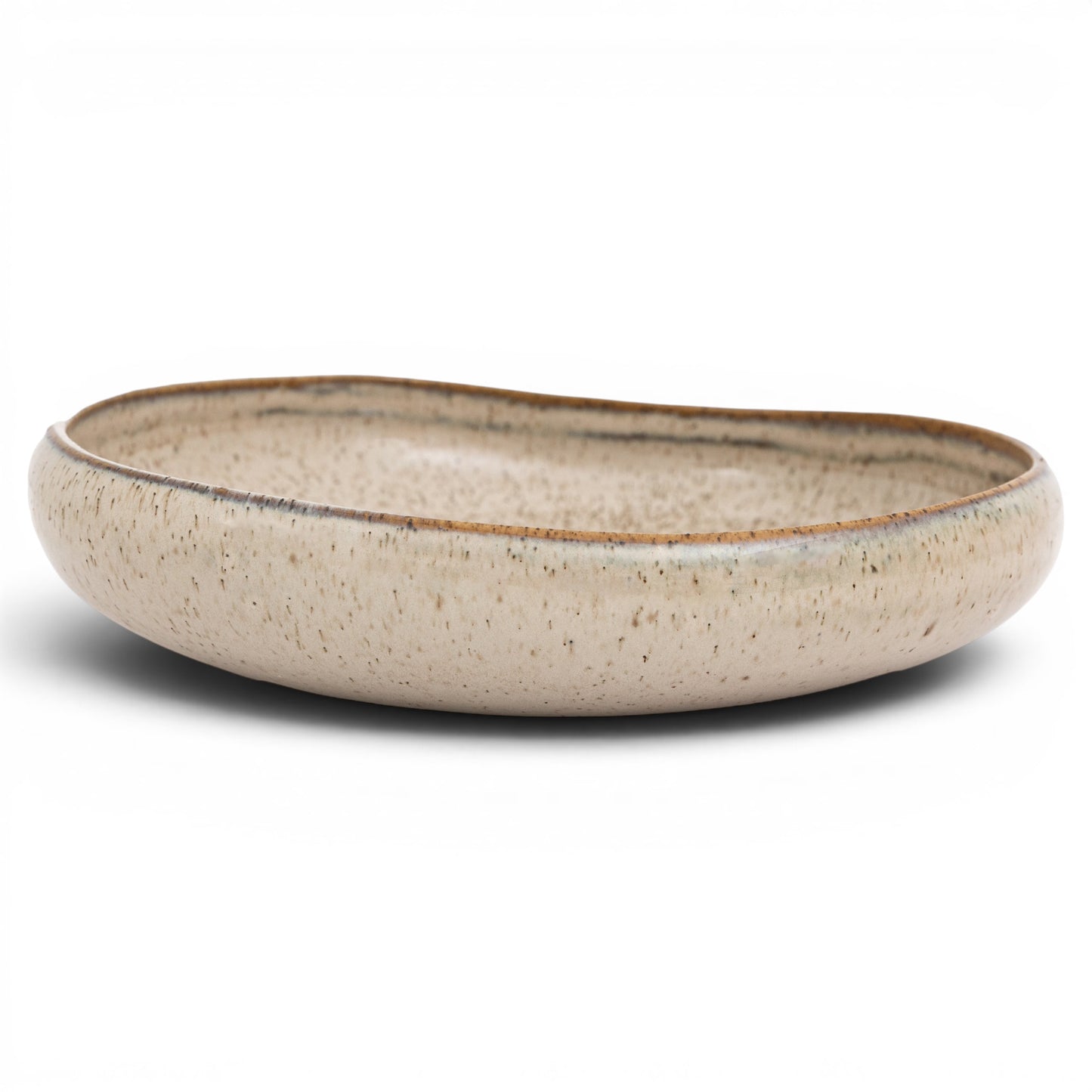 Speckle Glaze Pasta Bowl Oatmeal 4pk