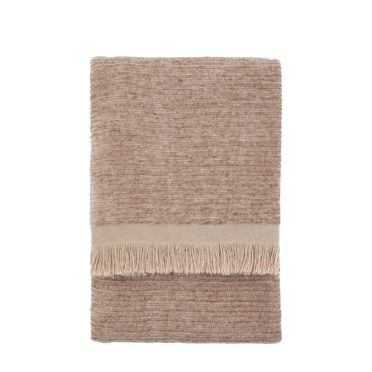 Willow Chenille Throw Natural