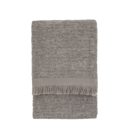 Willow Chenille Throw Grey