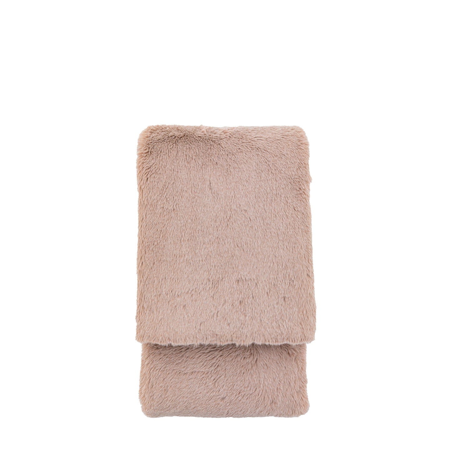 Juniper Faux Fur Throw Mauve Small