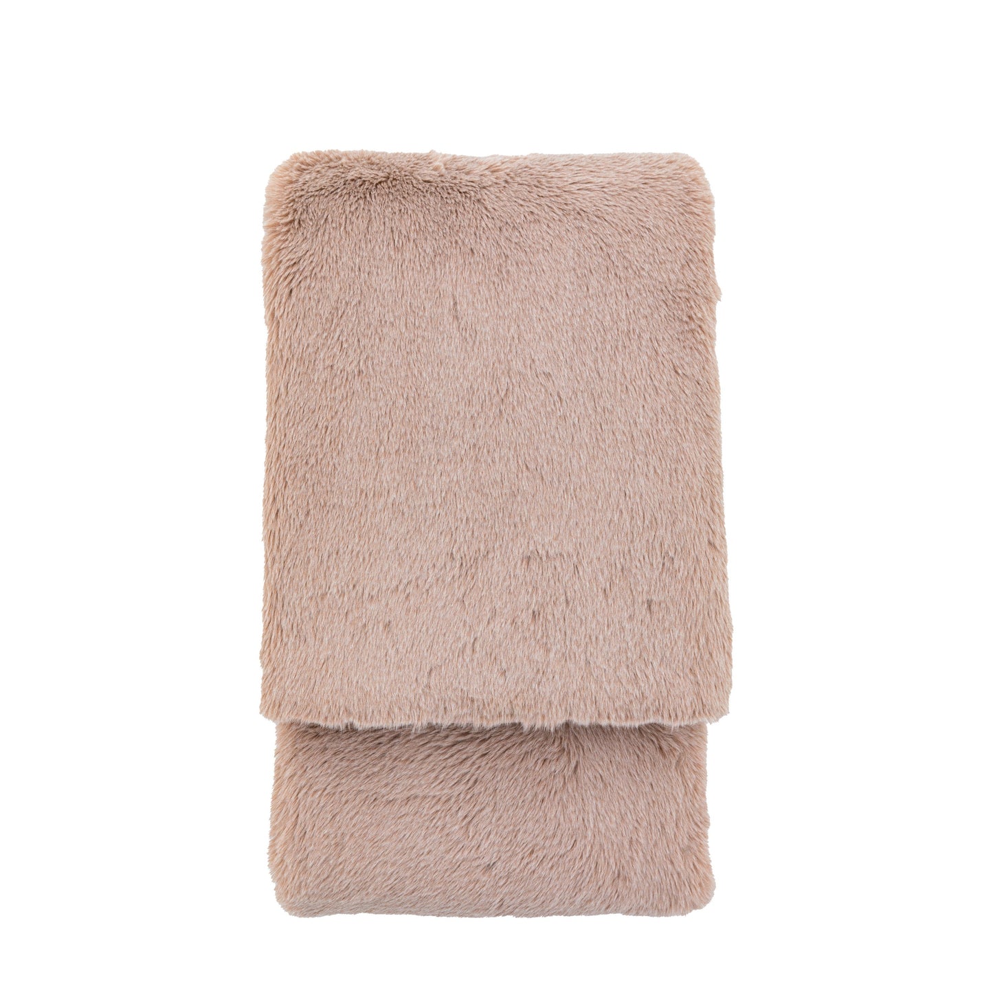 Juniper Faux Fur Throw Mauve Large