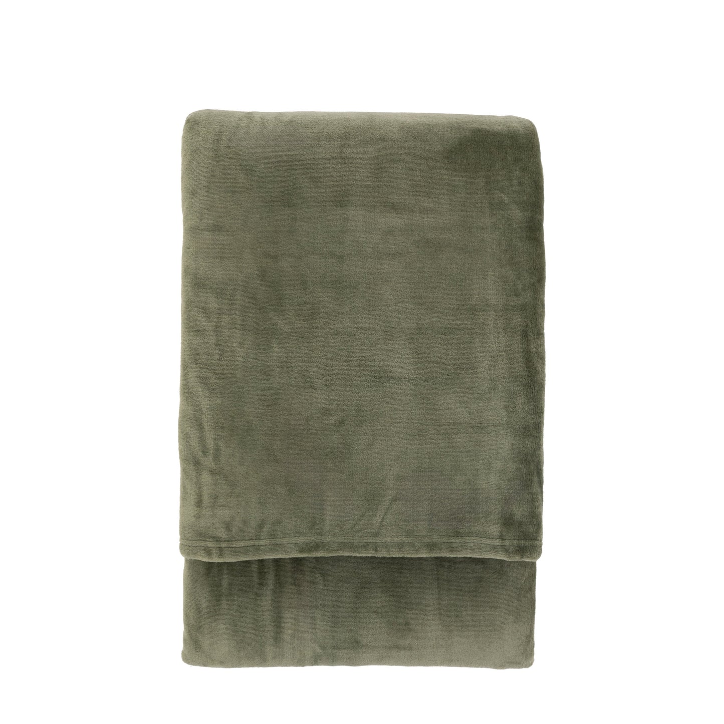 Simply Green Recycled Throw Olive