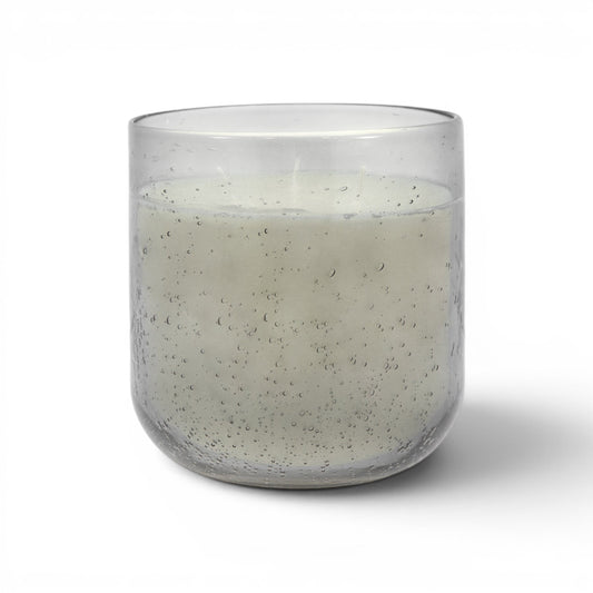 Glass Filled Candle Small Smoke Rose Oud