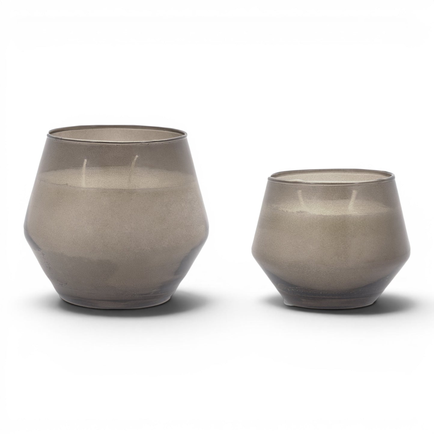 Glass Filled Candle Smoke Black Tea & Bergamot 2pk