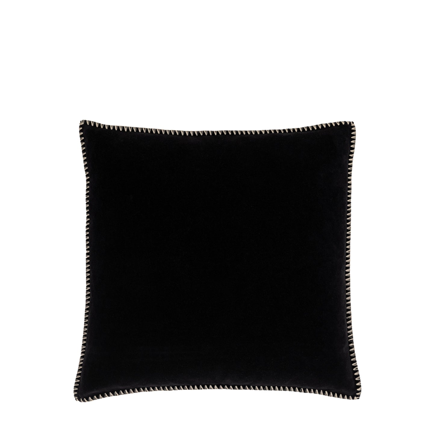 Nico Velvet Cushion Black