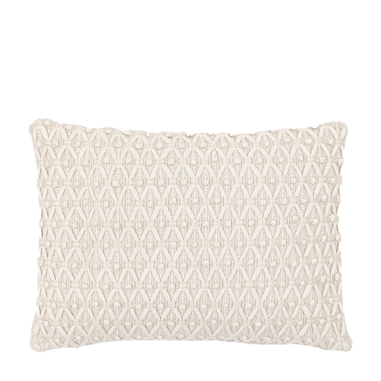 Cheslyn Woven Cushion Cream