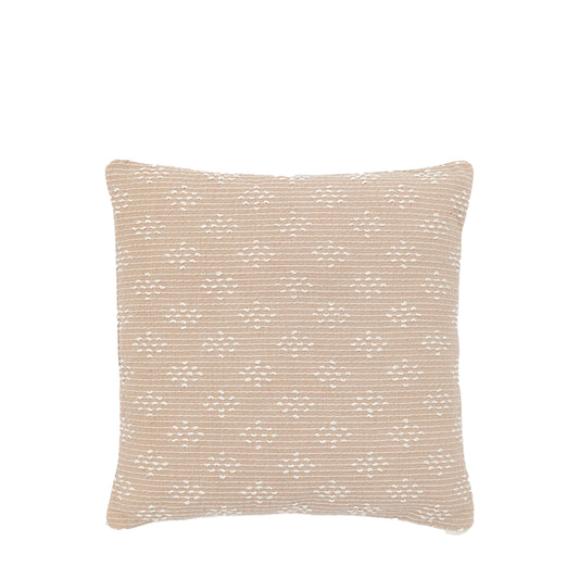 Lanzo Woven Cushion Taupe