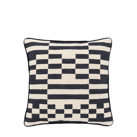 Lohko Woven Cushion Ink