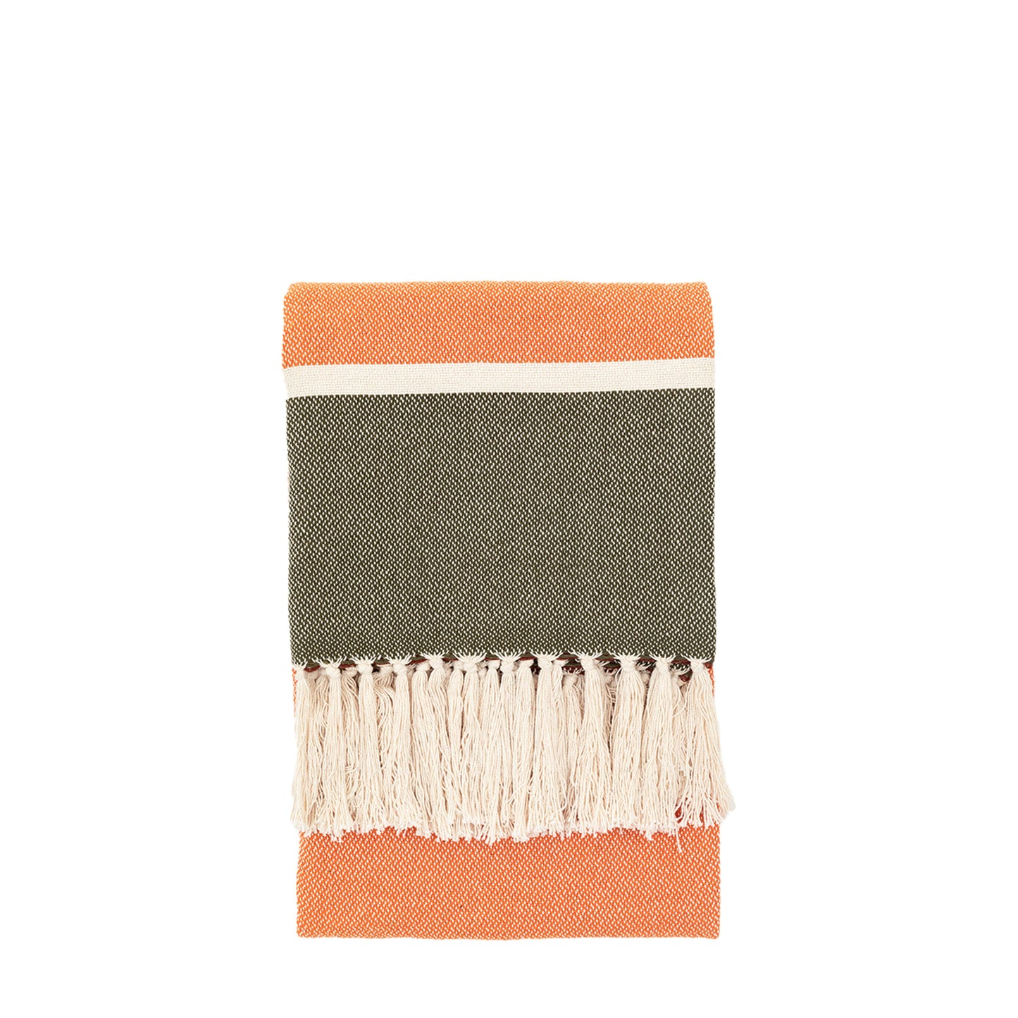 Crosshatch Woven Throw Taupe