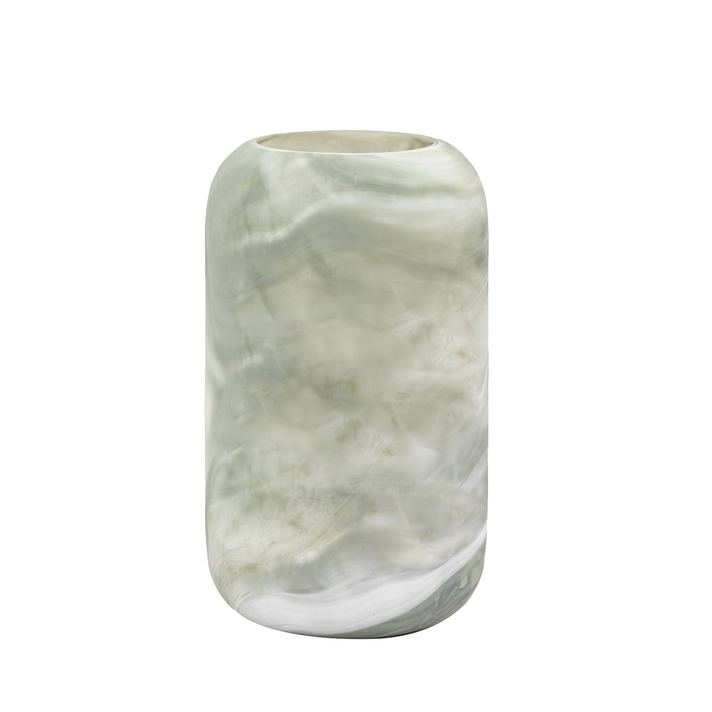 Caldeira Handblown Glass Vase Slim Sage