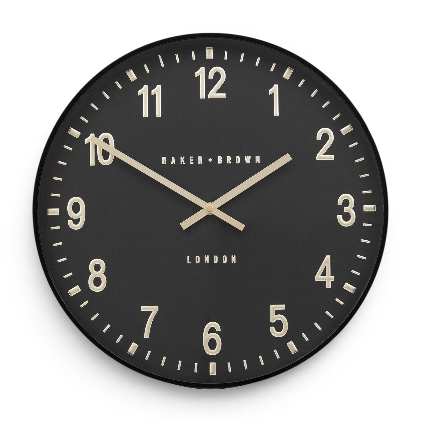 Cambridge Wall Clock Black