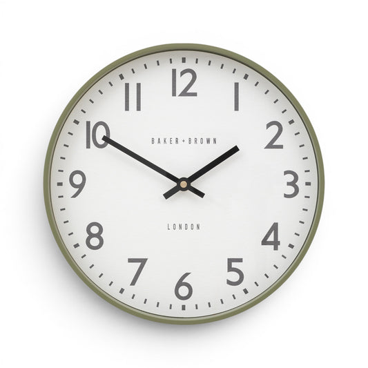 Norton Wall Clock Sage