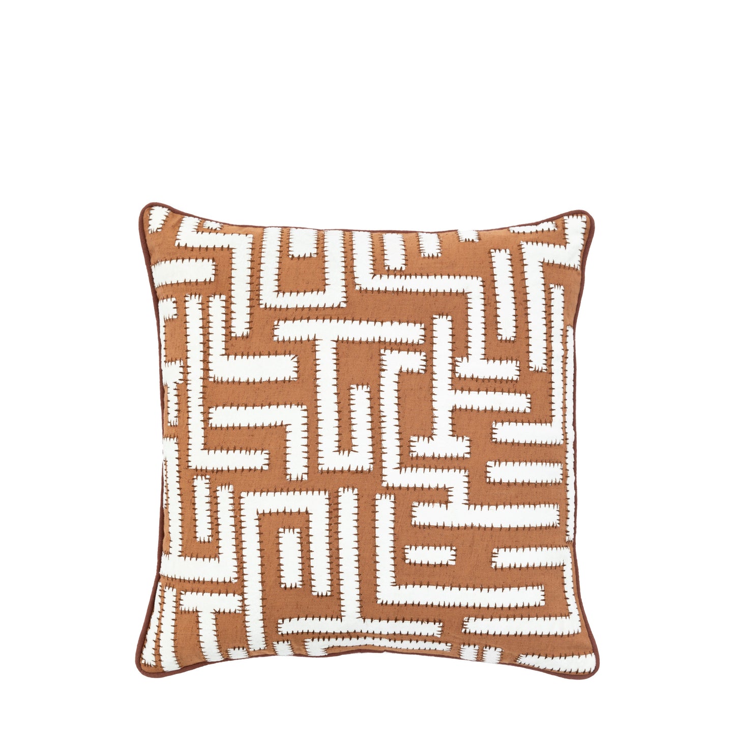 Oskar Applique Cush Apricot & Crm