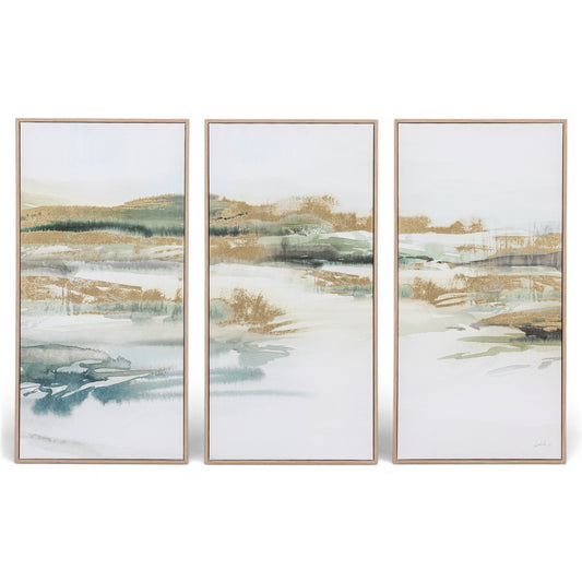 Triptych Framed Canvas Set of 3