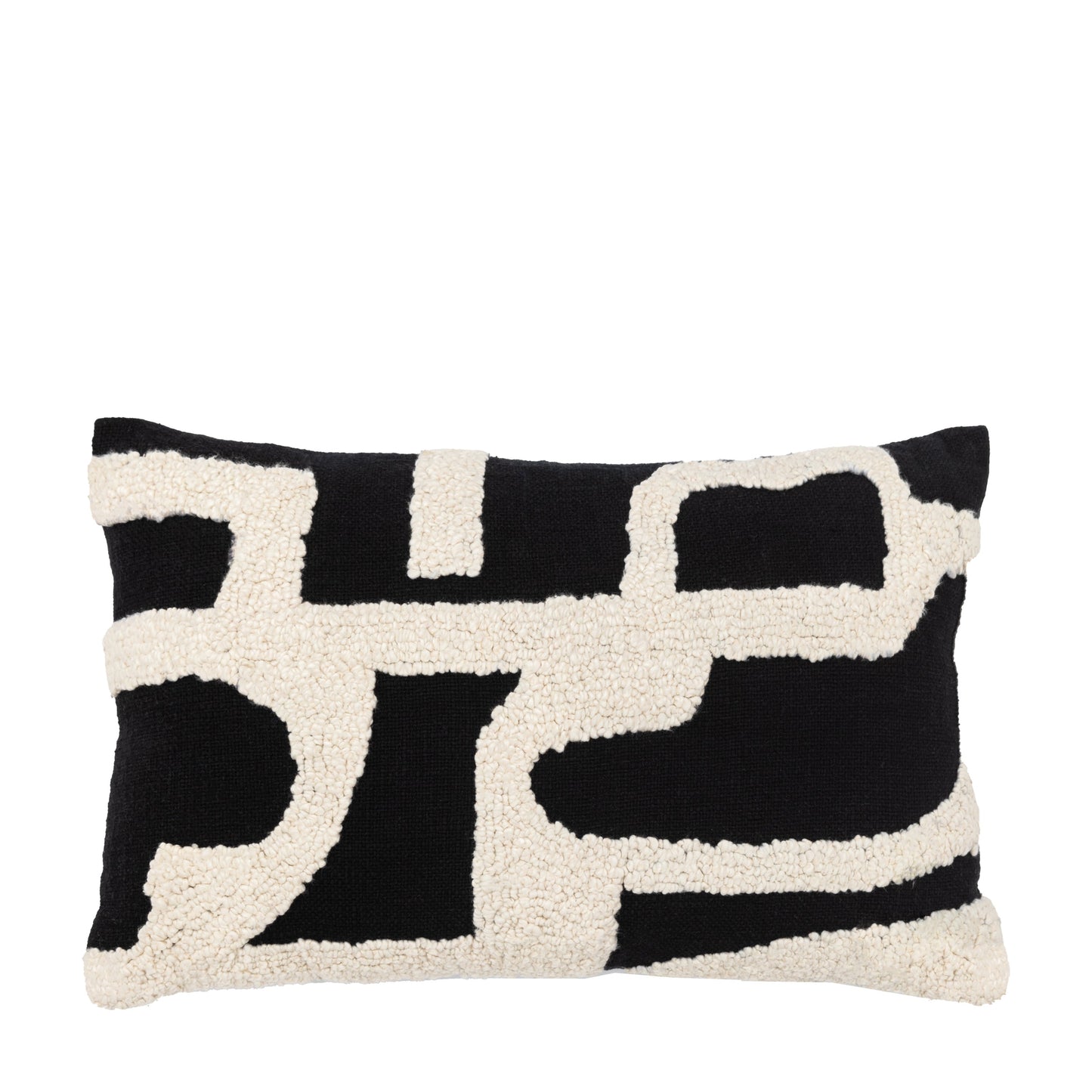 Kalho Embroidered Cushion Midnight