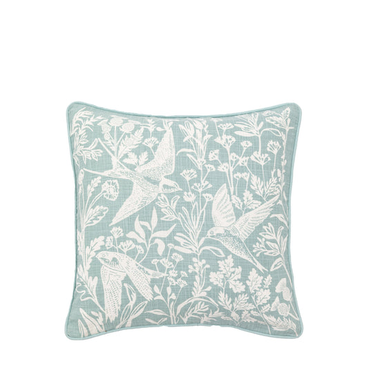 Rosley Birds Cushion Duck Egg