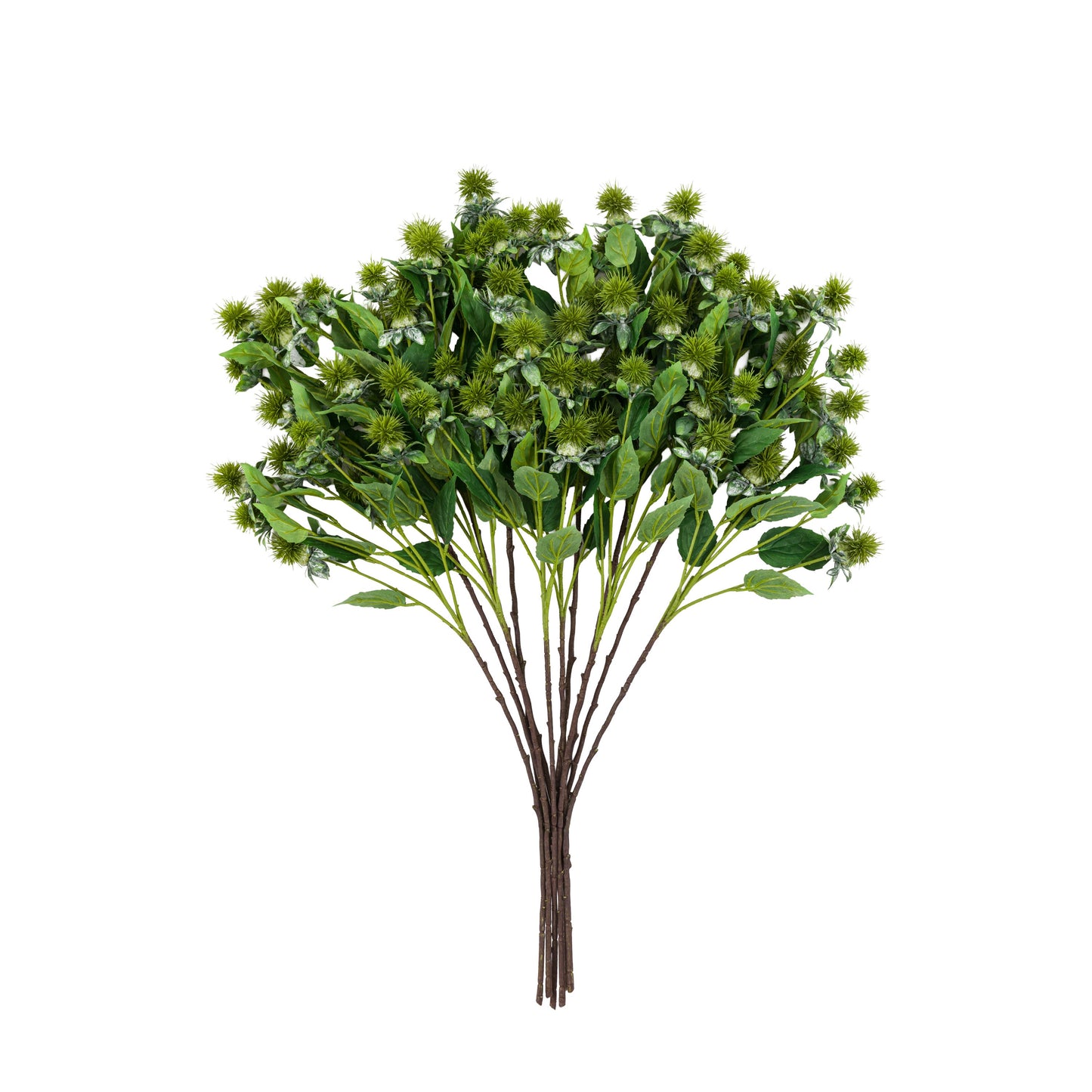 Faux Stem Thistle Green - 12 pack